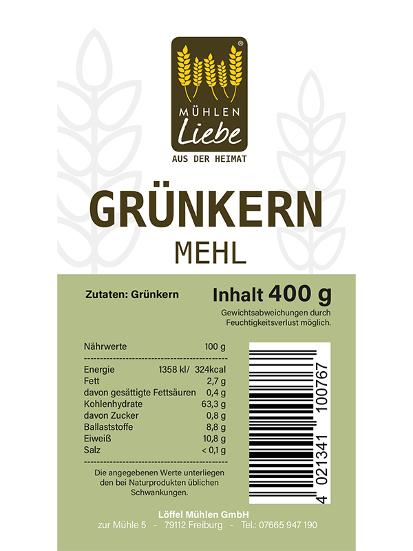 Kopie von Grünkern, MEHL (Mühlen Liebe) (8470220439817)