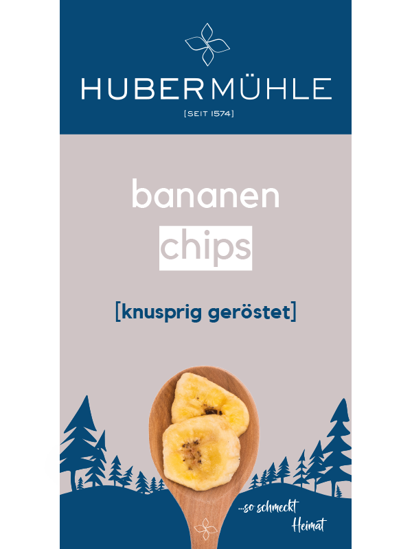 Bananen-Chips, knusprig geröstet (8244200636681)