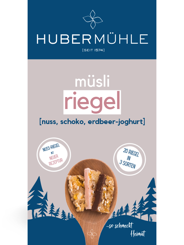 Müsliriegel, Nuss, Schoko Erdbeer-Joghurt (20 Riegel) (8245582856457)