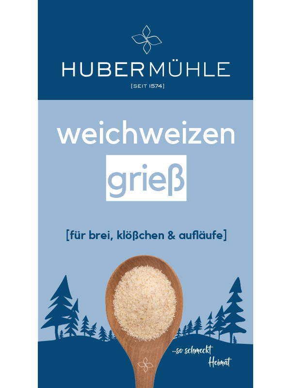 Weichweizengrieß (für Brei, Klößchen & Aufläufe) (8251181138185)