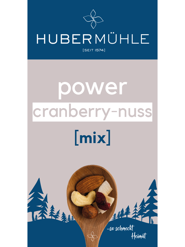 Power Cranberry-Nuss, mix (7105495564469)