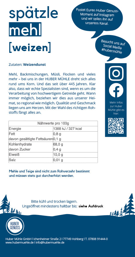Spätzlemehl, Weizen (7038773985461)